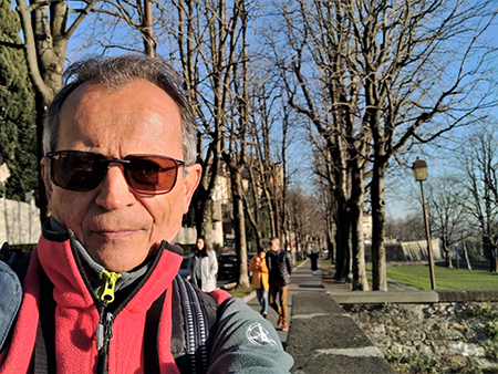 Parco dei Colli di Bergamo, anello dal Monastero di Astino a San Vigilio-Città Alta il 6 febbraio 2020 - FOTOGALLERY